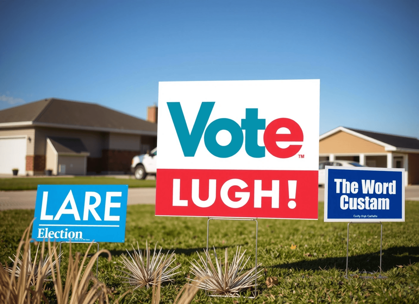 Custom Election Campaign Signs