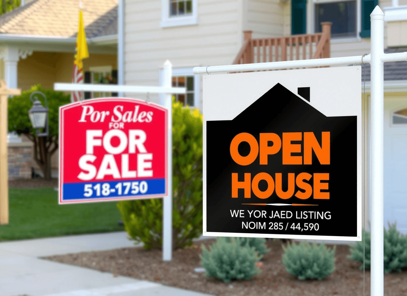 Open House Signs