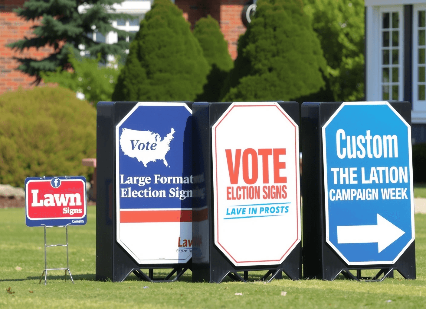 Lawn Election Signs